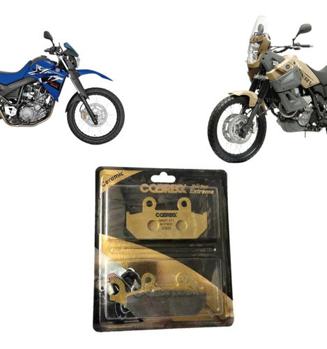 Pastilha Freio Dianteira Yamaha Xtz 660 Tenere/xt 600 Cobreq - Next Gear