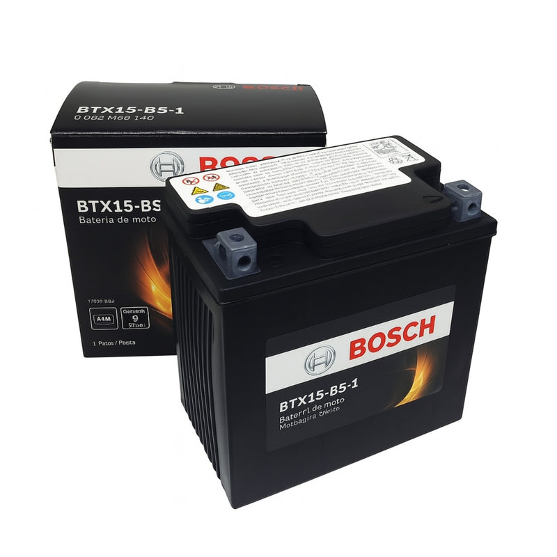 BATERIA BTX15-BS-S 15Ah 12V BTX15-BS-1 - BOSCH - ORIGINAL