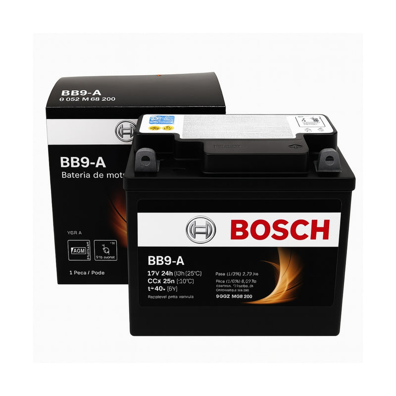 BATERIA BB9-A 9Ah 12V - 0092M68200 - ORIGINAL- BOSCH