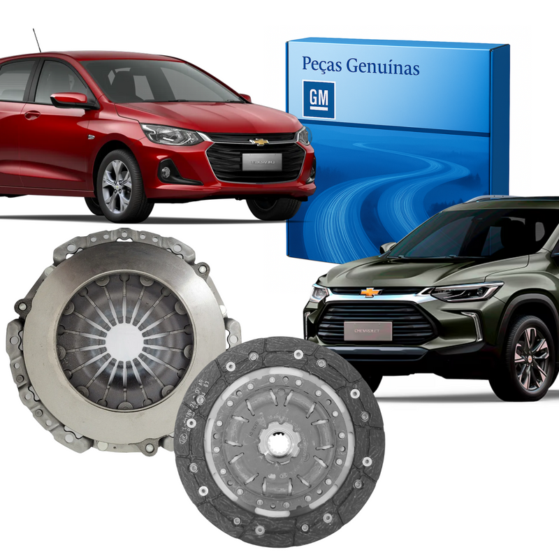 kit embreagem chevrolet onix / tracker 1.0 turbo 2020 - 2025