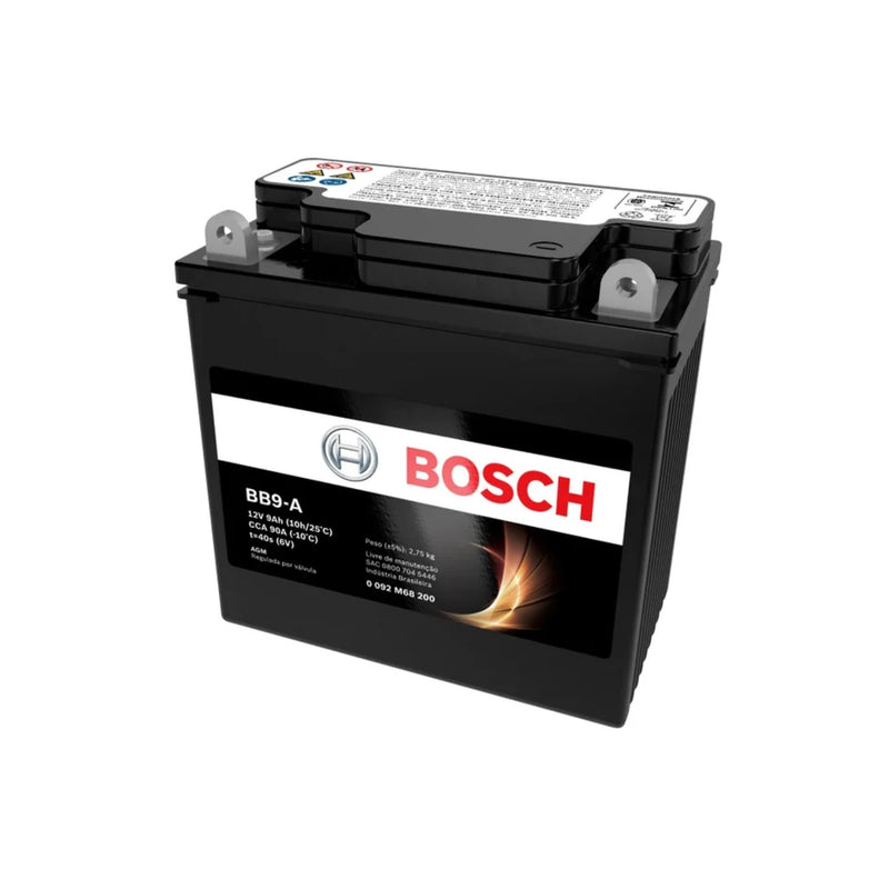 BATERIA BB9-A 9Ah 12V - 0092M68200 - ORIGINAL- BOSCH