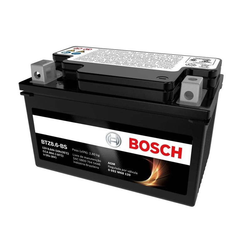 BATERIA BOSCH BTZ8.6-BS 12v 8.6 Ah - 0092M68120 - ORIGINAL