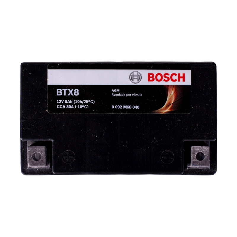 BATERIA BTX8-BS 8Ah 12V - BOSCH - 0092M68040 - ORIGINAL