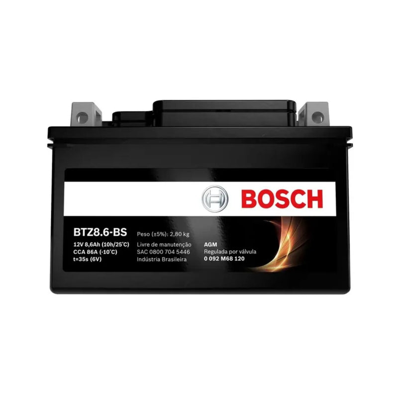 BATERIA BOSCH BTZ8.6-BS 12v 8.6 Ah - 0092M68120 - ORIGINAL