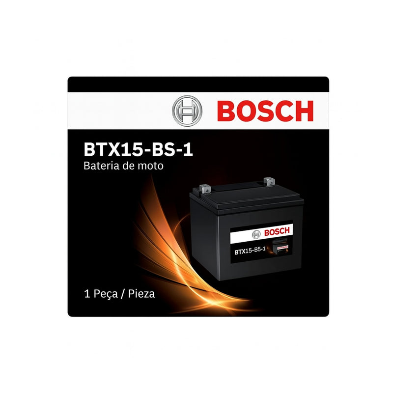 BATERIA BTX15-BS-S 15Ah 12V BTX15-BS-1 - BOSCH - ORIGINAL