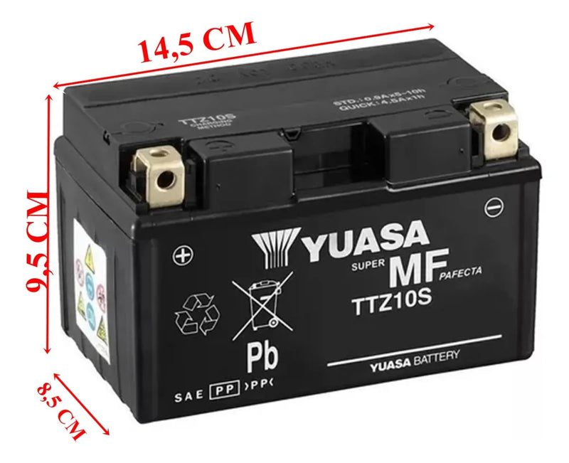 Bateria Yuasa Original 1000/yzf/cbx500/cbr1000rr/1000ninja