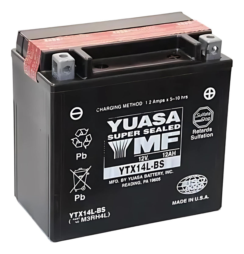 Bateria Yuasa YTX14L-BS 12V Harley-Davidson 883 Original