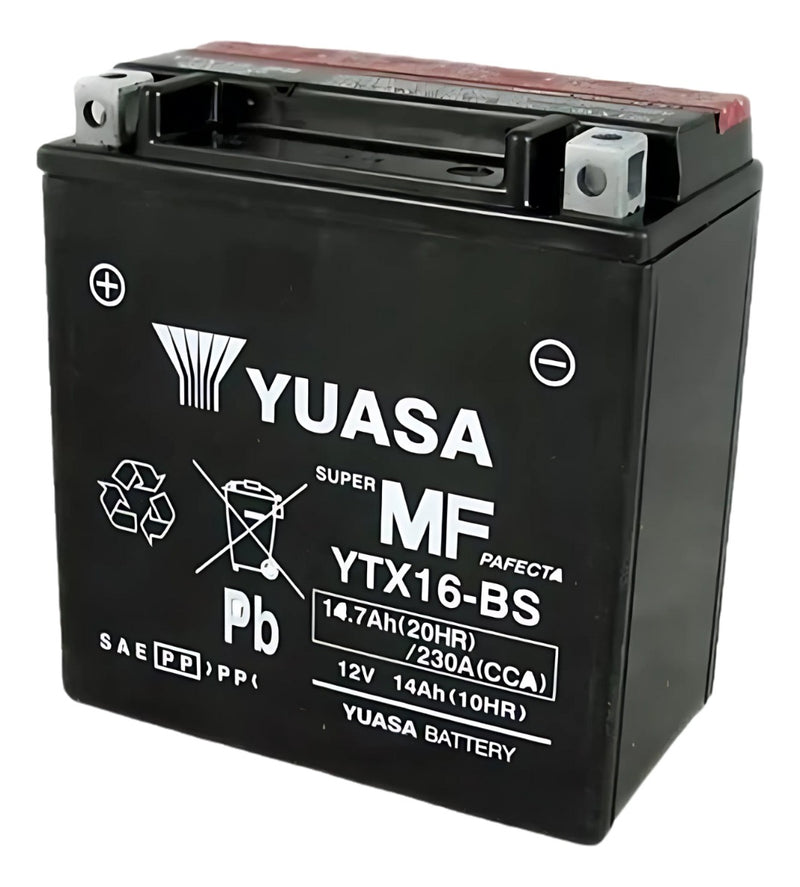 Bateria Moto Ytx16-bs 14ah Kawasaki Zr1100 92-95 Yuasa