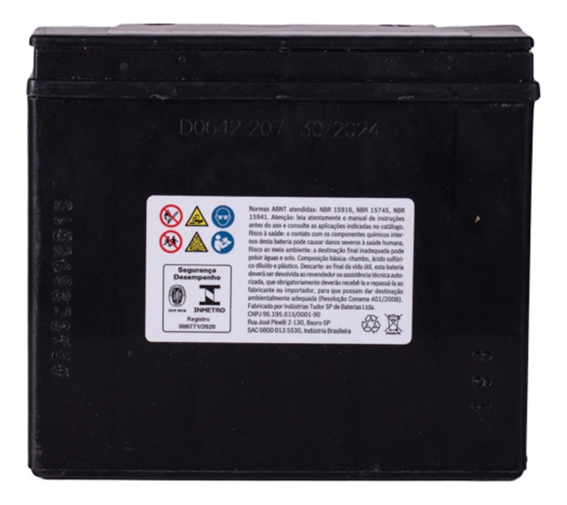 Bateria Moto Bosch BB8B-B 12V 8Ah - 0092M68220