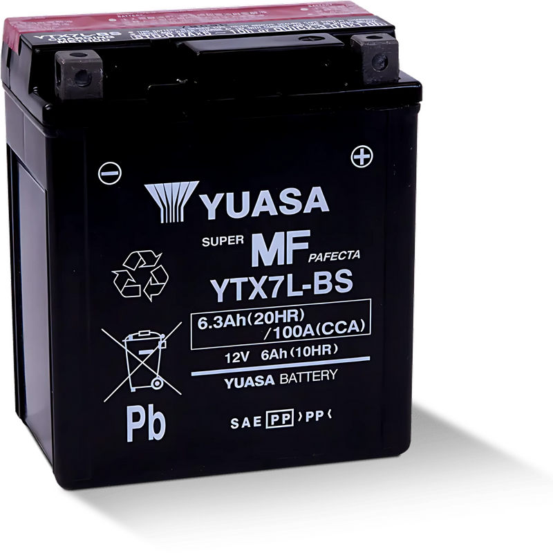 Bateria Yuasa Ytx7l-bs Twister Fazer Lander Cb300 Falcon 6ah 12v