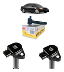 3 Bobinas De Ignição Honda Civic 1.7 16v 2001 2002 2003 Ngk - NGK