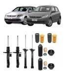 4 Amortecedor Gol Voyage G5 G6 G7 Cofap + Kit Coxim Batente - Cofap