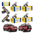 4 Bicos Injetores Ford Fiesta 1999 1.0/1.6 Supercharger Flex - Magneti Marelli