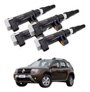 4 Bobinas De Ignição Clio/sandero/duster/logan 1.6 16v Ngk - NGK