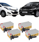 4 Bobinas Ignição Hyundai Hb20 / Hb20s / I30 1.6 Original - NGK