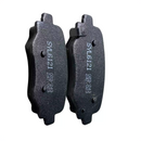 4 pastilhas freio traseira jeep renegade compass ram 2013... - SYL