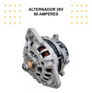 Alternador 28v 80a Mb Atego 2428 1418 1315 1518 Original - Next Gear