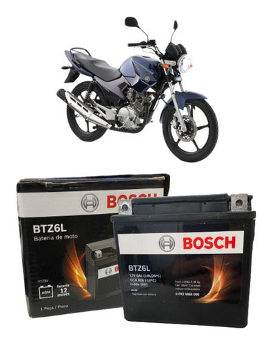 Bat Biz125/cg150/xre300/ybr125/factor Original Bosch - Next Gear