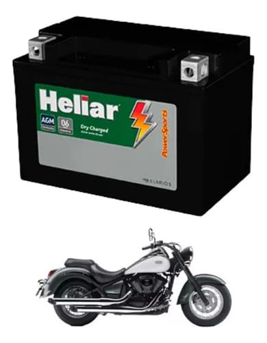 Bateria Heliar Cbr 1100 Xx / Super Blackbird 1997 2006 - Heliar