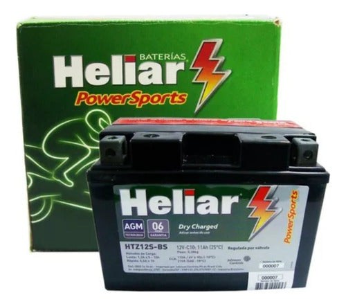 Bateria Moto Heliar Bmw F800 Gs 2008../f650/k/1200/1300/800 - Next Gear