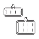 CHAVE.LUZ FACTOR 125 i YBR 17-21 - Next Gear