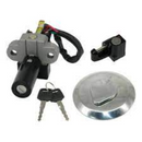 Conjunto Trava Chave Ignição XR 200 R 1994 - 2002 - Next Gear