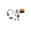 CONJUNTO TRAVAS IGNIÇÃO CG 125 TITAN ES KS KSE 02-04 - Next Gear