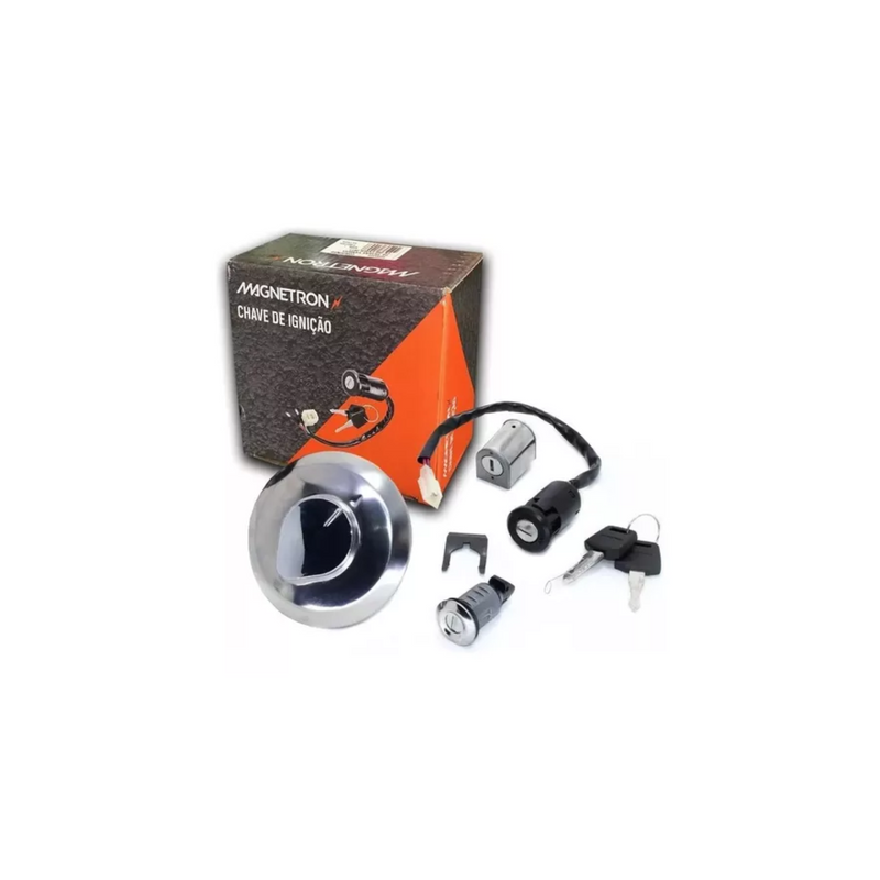 CONJUNTO TRAVAS IGNIÇÃO CG 125 TITAN ES KS KSE 02-04 - Next Gear