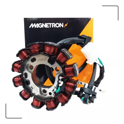Estator Completo Magnetron Honda Bros 150 Es/ks 2009 A 2014 - Next Gear