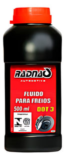 Fluido De Freio Dot3 500ml Original Radnaq - RADNAQ
