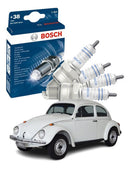 Jg 4 Velas Bosch Sp11 Fusca Brasília Kombi Gol 1982-1986 - Bosch