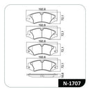 Jg Pastilha Freio Dianteira Range Rover Sport 2007 2008 2009 - Cobreq