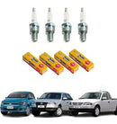 Jogo 4 Velas Ignição Vw Polo Fox Gol G4 G5 G6 1.0 1.6 - Ngk - Next Gear