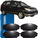 Jogo Pastilha De Freio Dianteira Cobreq Vera Cruz 3.8 2007.. - Cobreq