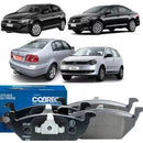 Jogo Pastilha De Freio Novo Polo 1.6 Msi 2018 2019 2020 - Cobreq