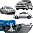 Jogo Pastilha De Freio Novo Polo 1.6 Msi 2018 2019 2020 - Cobreq