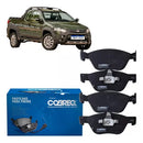 Jogo Pastilha Freio Argo Doblo Linea Punto 2010 Em Diante - Cobreq