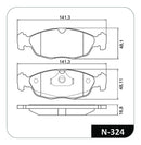 Jogo Pastilha Freio Chevrolet Celta Corsa Prisma Original - Cobreq