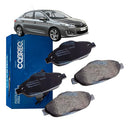 Jogo Pastilha Freio Citroën C4 Lounge Peugeot 408 308 Cobreq - Next Gear