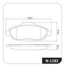 Jogo Pastilha Freio Citroën C4 Lounge Peugeot 408 308 Cobreq - Next Gear