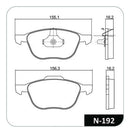 Jogo Pastilha Freio Cobreq Ford Ecosport Focus Hatch/sedan - Next Gear