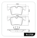 Jogo Pastilha Freio Cobreq Para Bmw X3 X4 2011 Em Diante - Next Gear