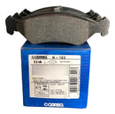 Jogo Pastilha Freio Cobreq Para Ford Fiesta Ka 2005 Até 2009 - Next Gear