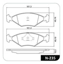 Jogo Pastilha Freio Cobreq Para Vw Gol G3 G4 Parati Saveiro - Next Gear