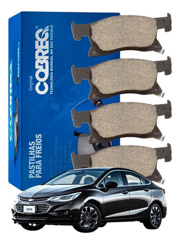 Jogo Pastilha Freio Dianteira Chevrolet Cruze Ltz 2017-2023 - Next Gear