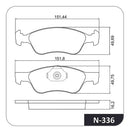 Jogo Pastilha Freio Dianteira Chvrolet Astra 1998 Até 2009 - Next Gear