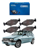 Jogo Pastilha Freio Dianteira Fiat Uno Mille 2009 Em Diante - Next Gear
