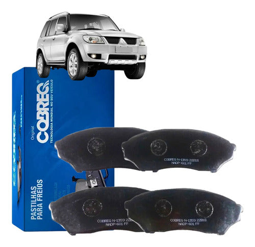 Jogo Pastilha Freio Dianteira Pajero Tr4 2002 Em Diante - Next Gear