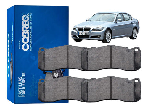 Jogo Pastilha Freio Dianteira Para Bmw 320i 2005 Até 2011 - Next Gear