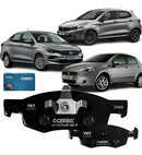 Jogo Pastilha Freio Dianteira Para Fiat Argo 2018 Em Diante - Next Gear